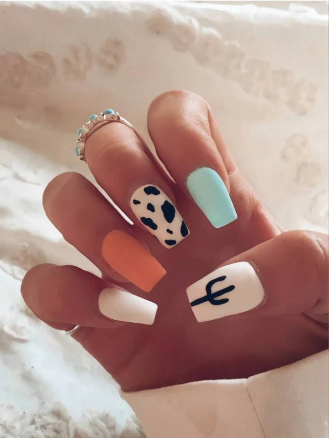 Blumenverlauf Nagelkunstset Karnz
