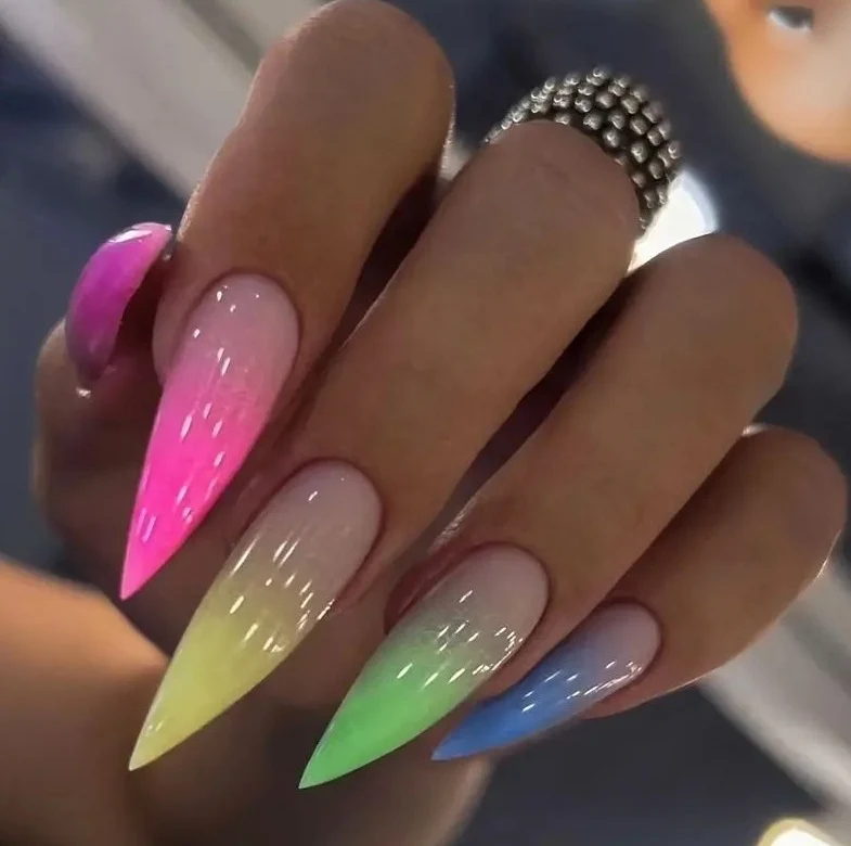 Blumenverlauf Nagelkunstset Karnz