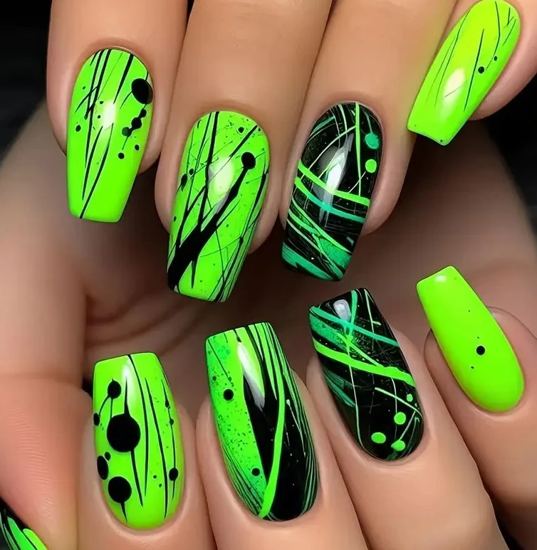 Blumenverlauf Nagelkunstset Karnz