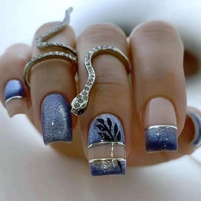 Blumenverlauf Nagelkunstset Karnz