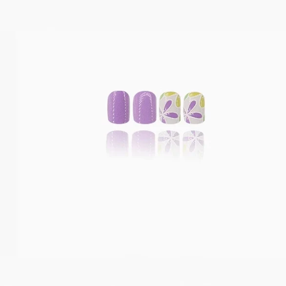 Florale Kunst Gel-Nagelverzierungen Karnz