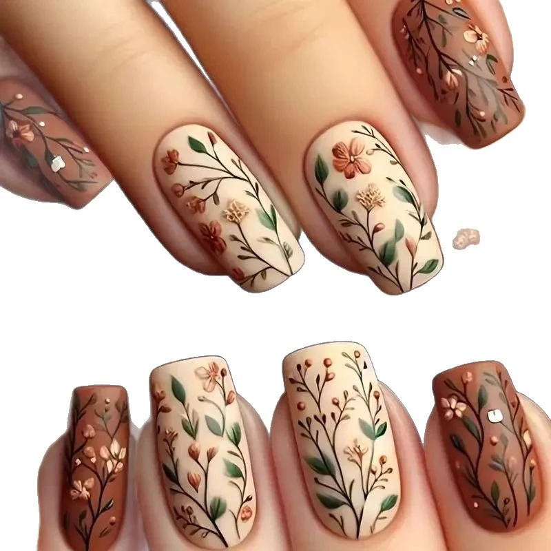 Floral Acryl-Nagelkunst Verbesserungen Karnz 1789915509
