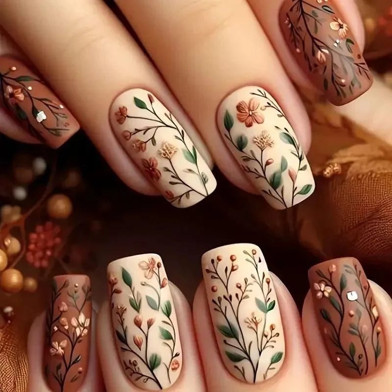 Floral Acryl-Nagelkunst Verbesserungen Karnz 1789915509