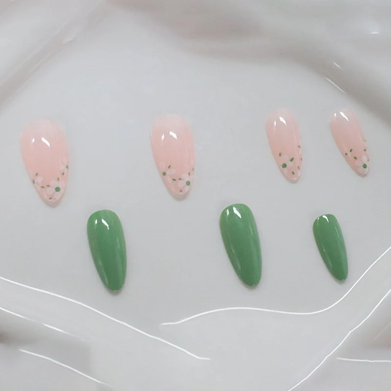 Blumige Acryl-Nail Art Verstärkungen Karnz 1789915130