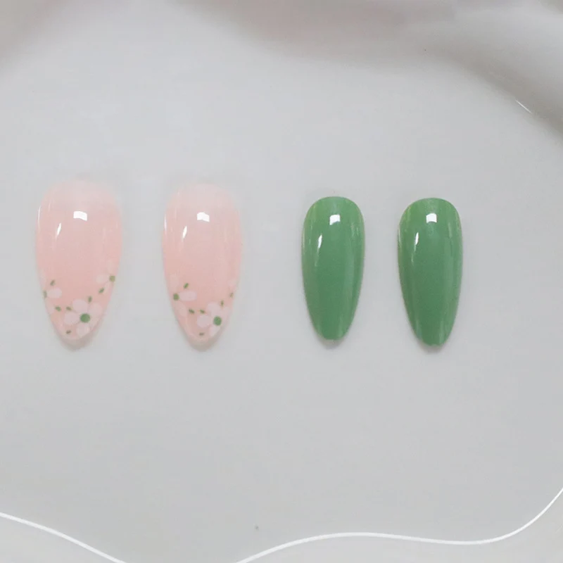 Blumige Acryl-Nail Art Verstärkungen Karnz 1789915130