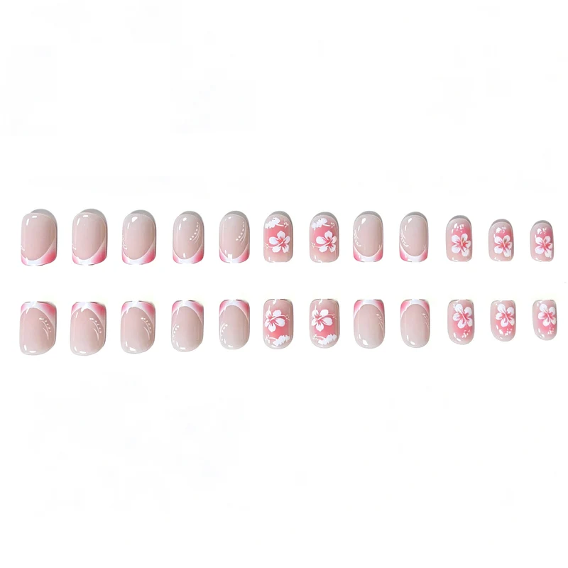 Floral Acrylnageldesign Karnz