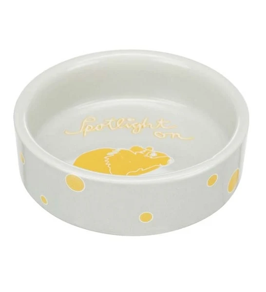 Trixie Bowl Spotlight Comic Hamsters Ceramic Bowl for Small Pets
