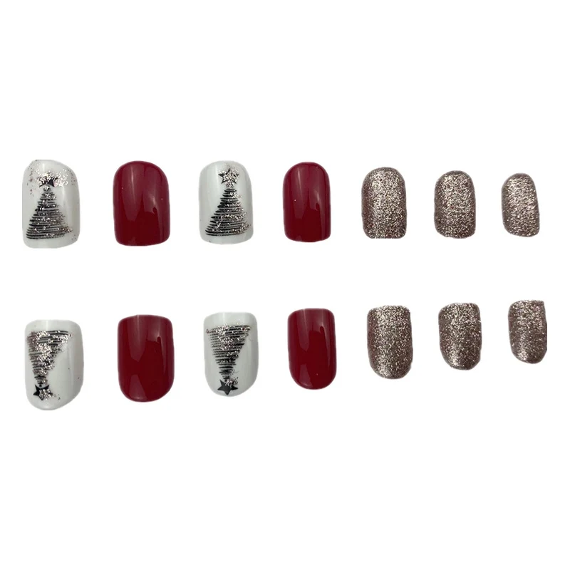 Festliche Nagelkunstverzierungen Karnz