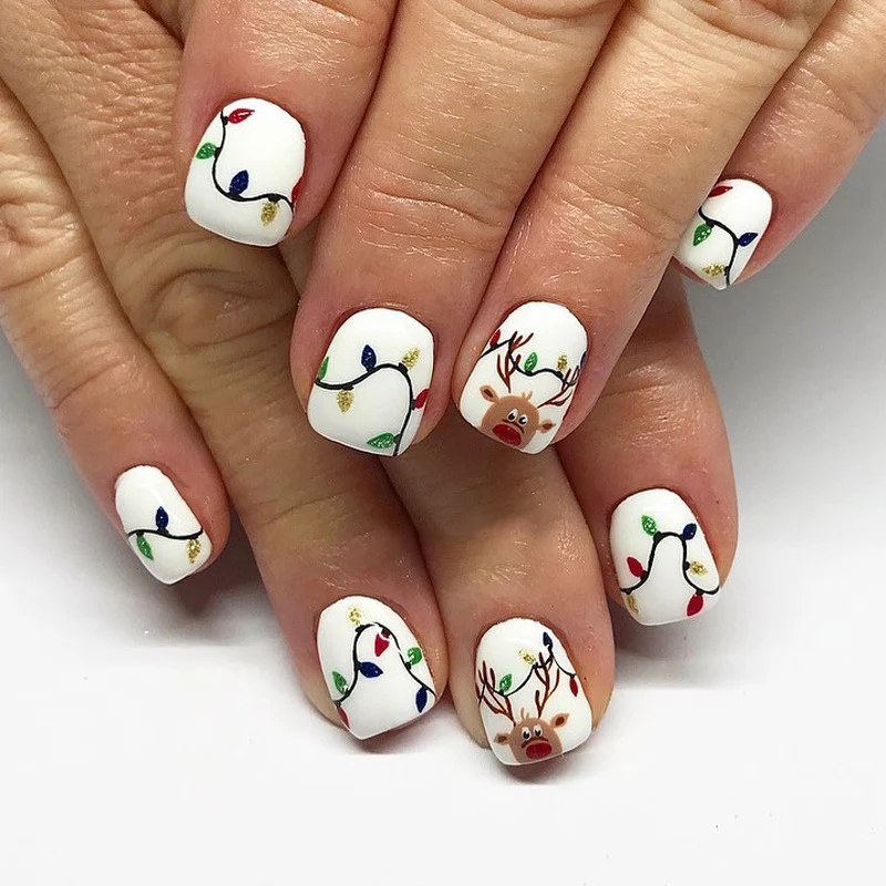 Festliches Feiertags-Nagelkunst-Set Karnz