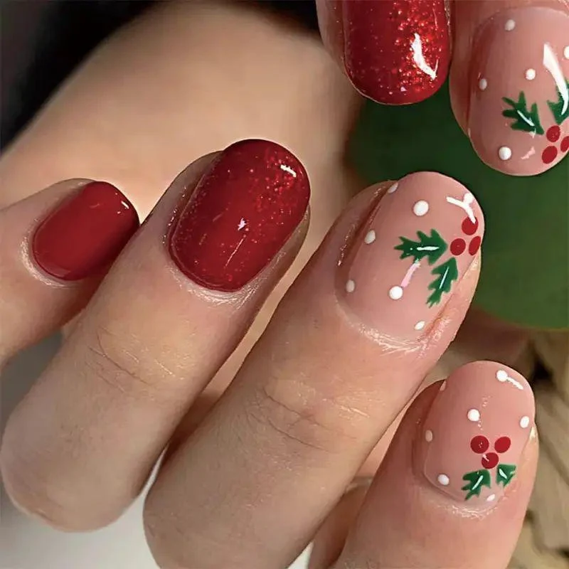 Festliches Feiertags-Nagelkunst-Set Karnz
