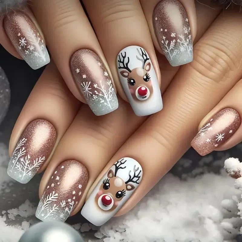 Festliche Feiertags-Nagelkunst-Verstärkungen Karnz 1789915617