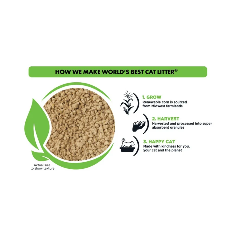 World's Best Cat Litter Multiple Cat Lavender Scented Clumping Formula