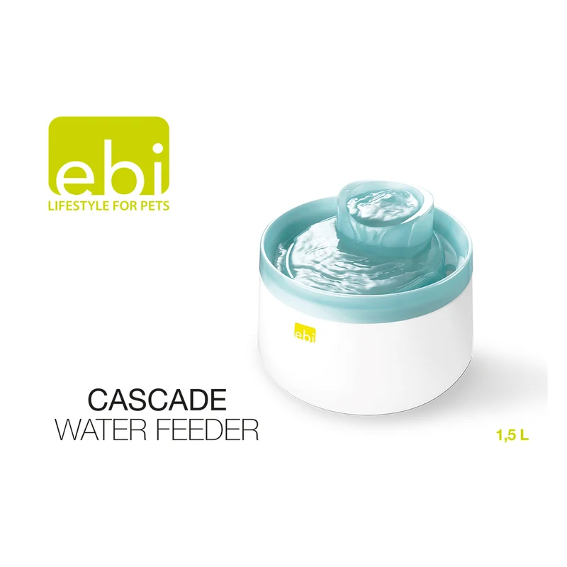 ebi Cascade Electric Water Fountain for Pets
