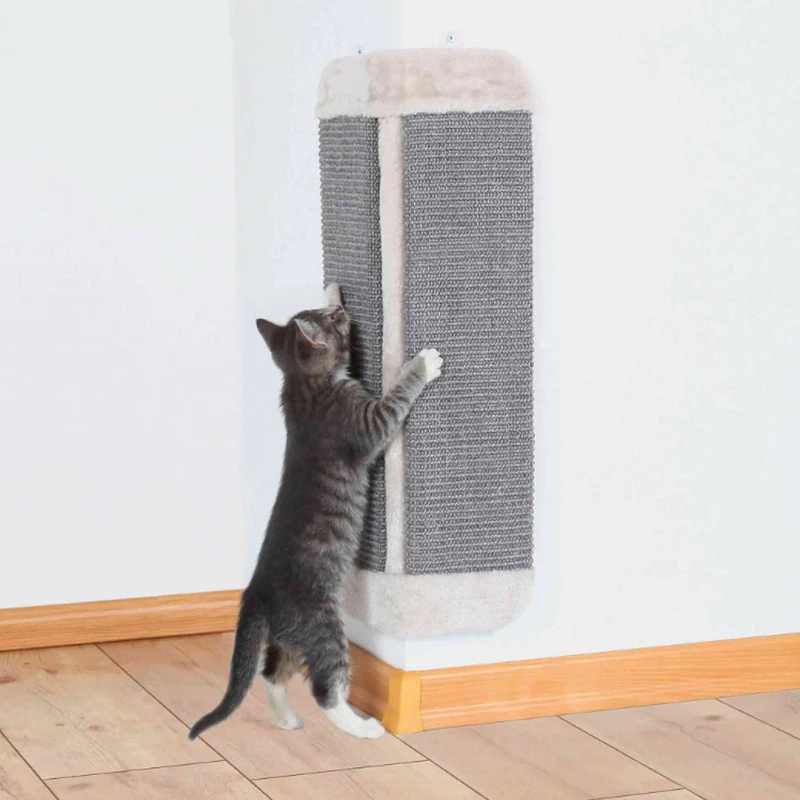 Trixie Cat Corner Scratching Board - Wall Saver