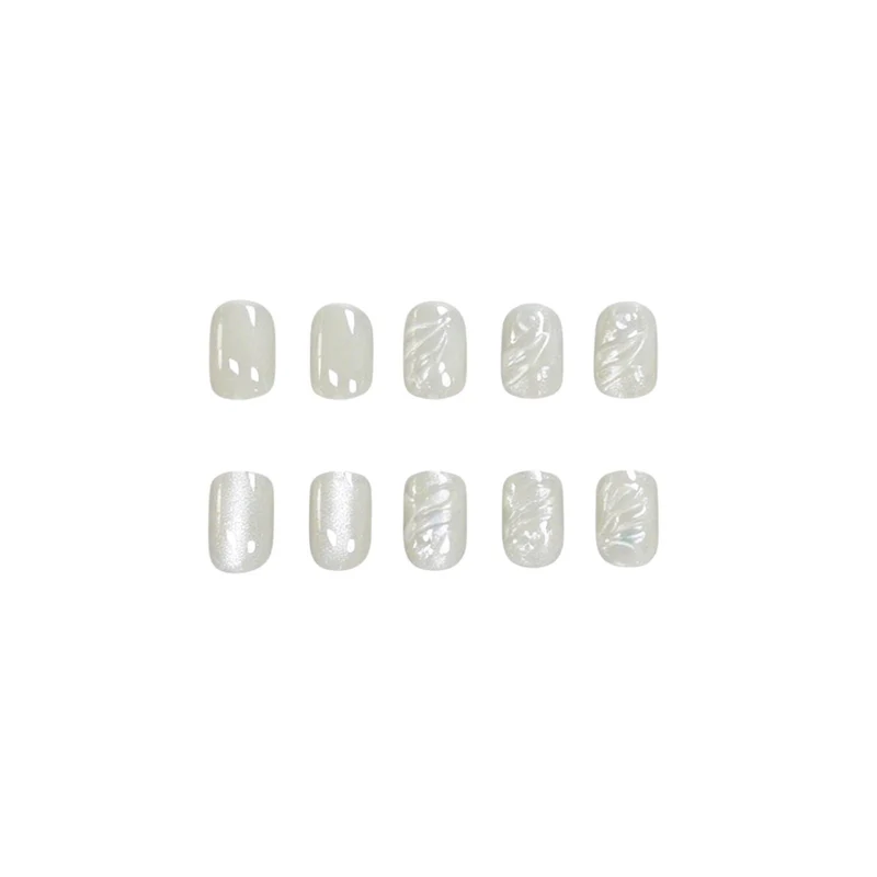 Elegantes strukturiertes Nagelkunstset Karnz