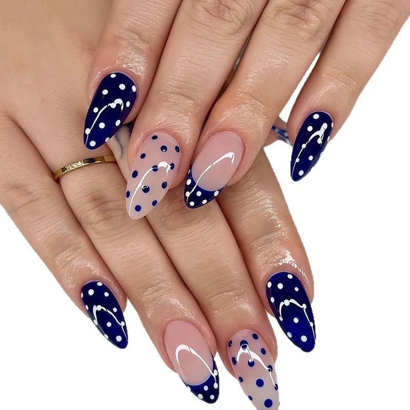 Elegante gemusterte Acryl-Nagelkunst-Verstärkungen Karnz