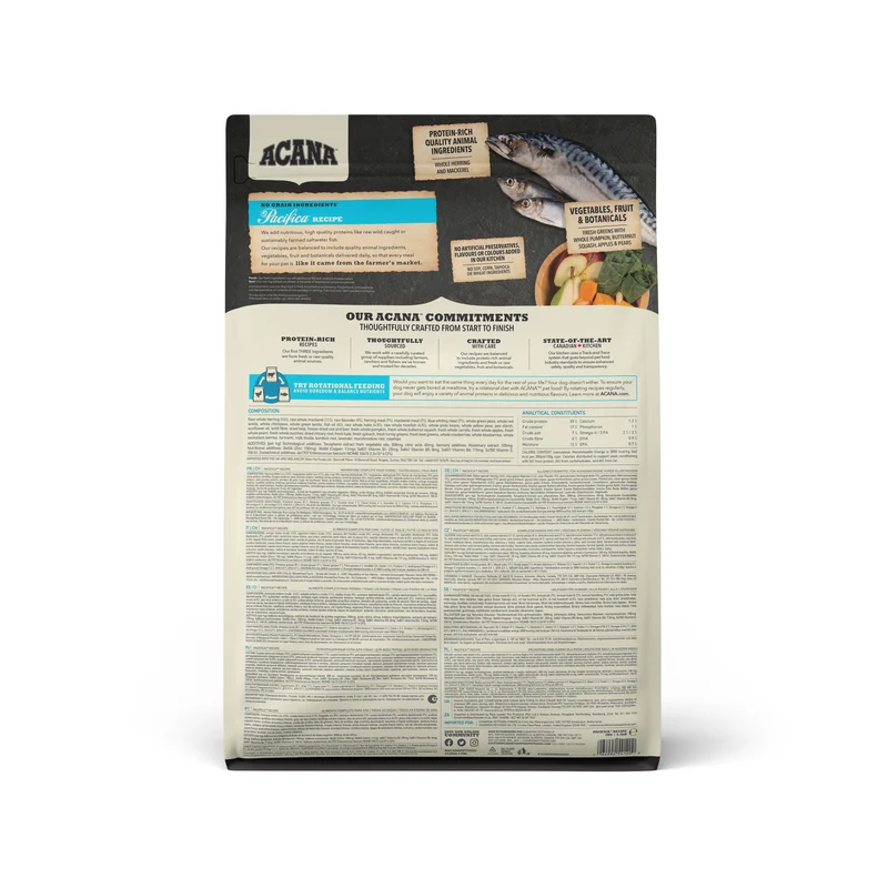 Acana Highest Protein Pacifica Recipe Dry Dog Food 2KG