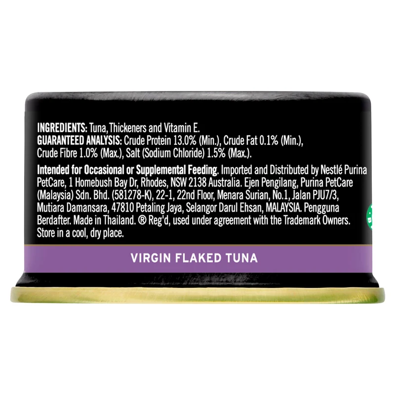 PURINA Fancy Feast Royale Virgin Flaked Tuna Wet Cat Food 85G - Pack of 12