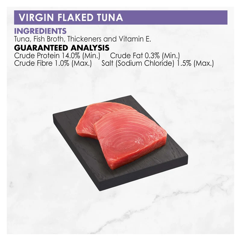 PURINA Fancy Feast Royale Virgin Flaked Tuna Wet Cat Food 85G - Pack of 12