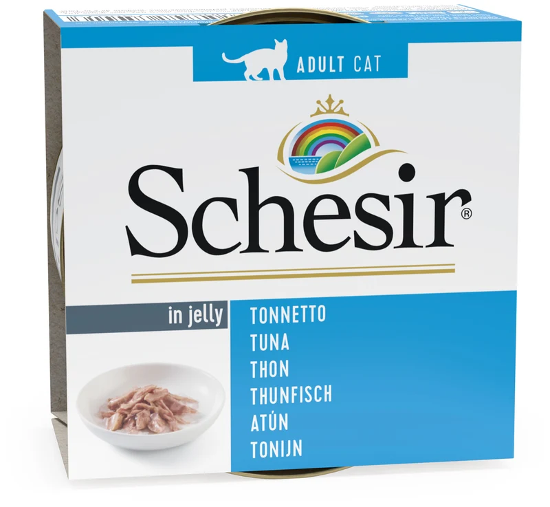 Schesir Tuna in Jelly Wet Cat Food 85G - Pack of 12