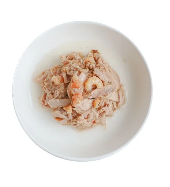 Kit Cat Grain Free Tuna & Shrimp Topper Wet Cat Food 80G - Pack of 12