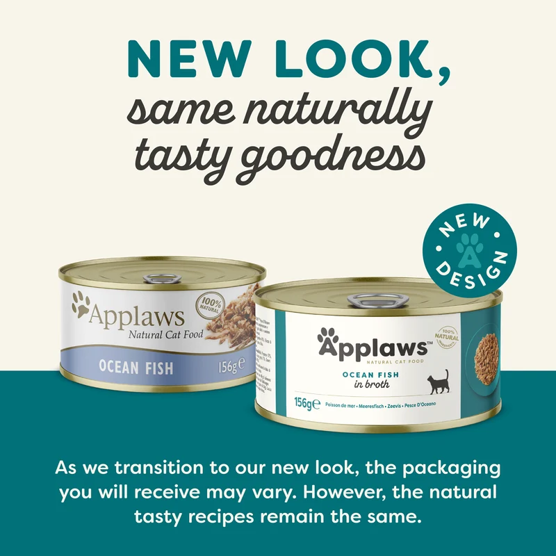 Applaws Ocean Fish Wet Cat Food 156G - Pack of 12