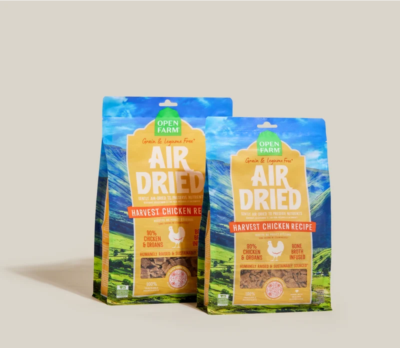 Open Farm Air Dried Harvest Chicken Recipe Dry Dog Food