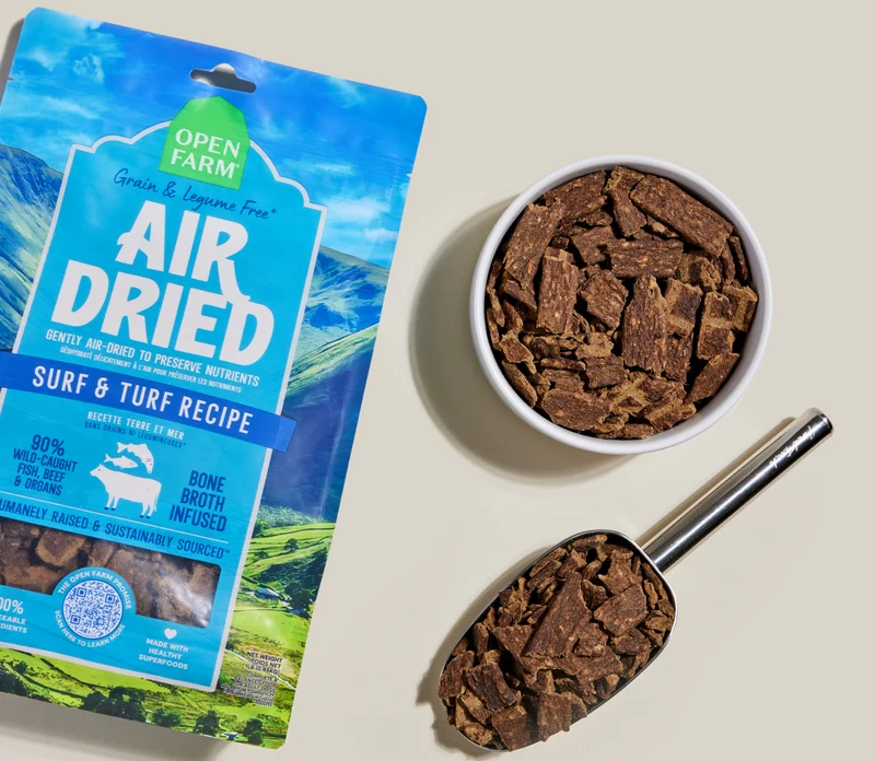 Open Farm Air Dried Surf & Turf Recipe Dry Dog Food 1LB