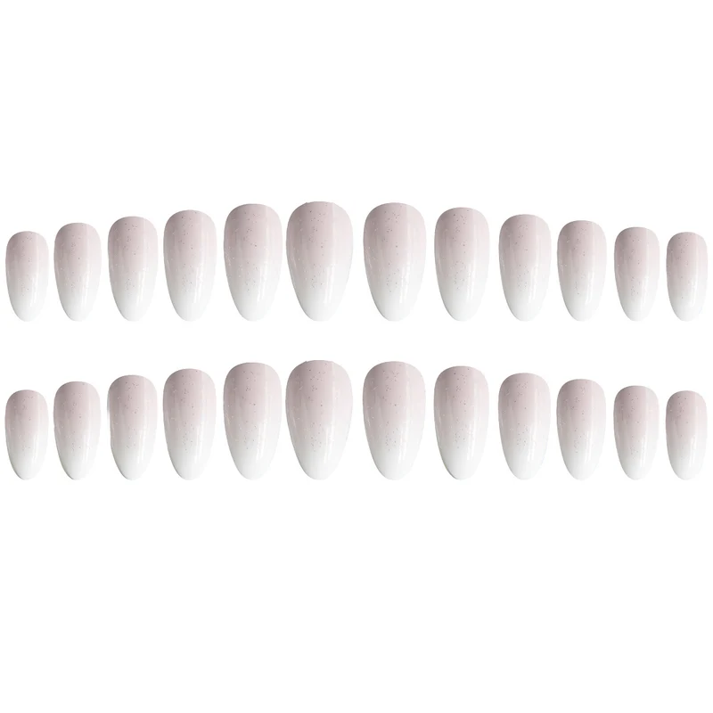 Elegante Glitzernde Ombre Nagelkuns Karnz