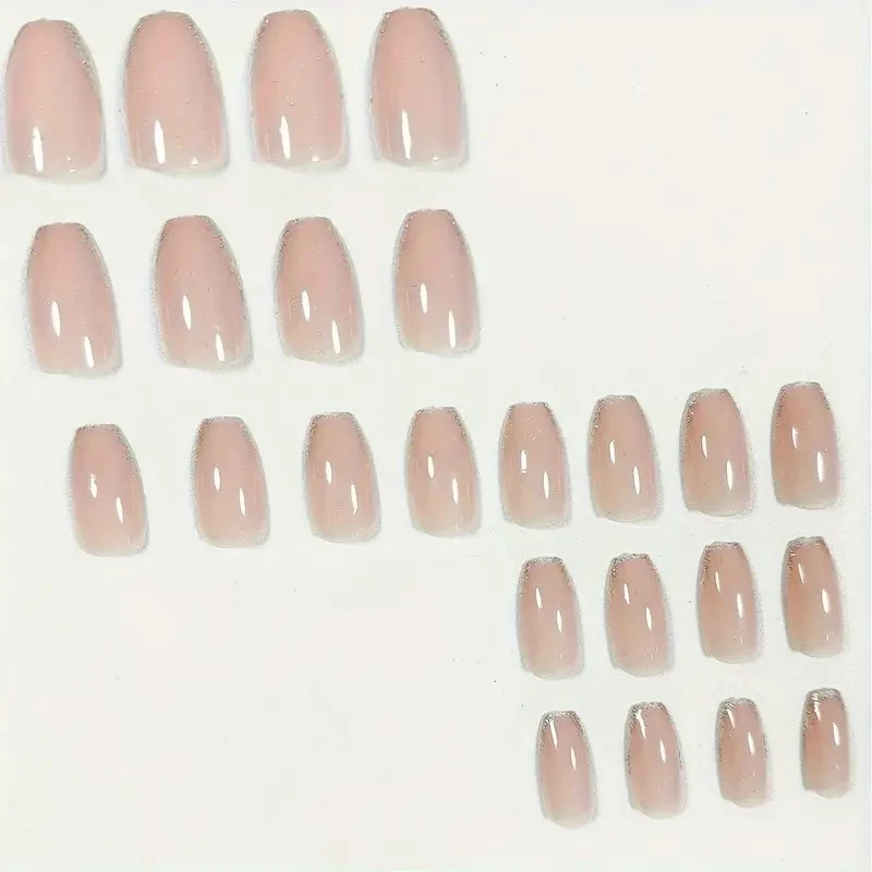 Elegante Glitzer-besetzte Nagelkunst Verbesserungen Karnz