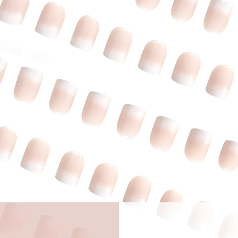 Elegante French Tip Nagelverstärkungen Karnz 1789915429