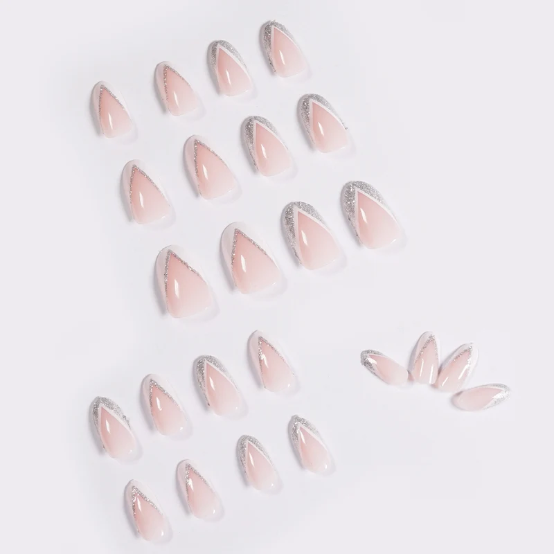 Elegante französische Spitzen-Nagelverlängerungen Karnz 1789915173