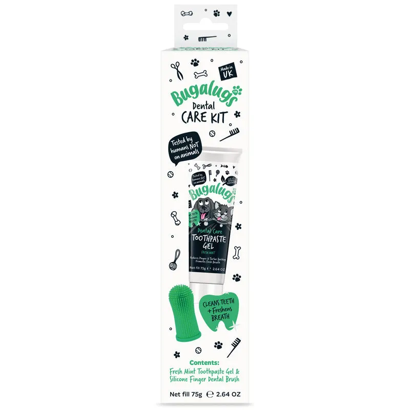 Bugalugs Dental Care Kit 2 For Dogs & Cats 75G