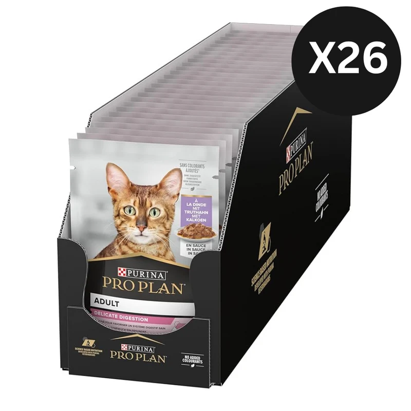 Purina Pro Plan Delicate Digestion Turkey in Gravy Wet Cat Food