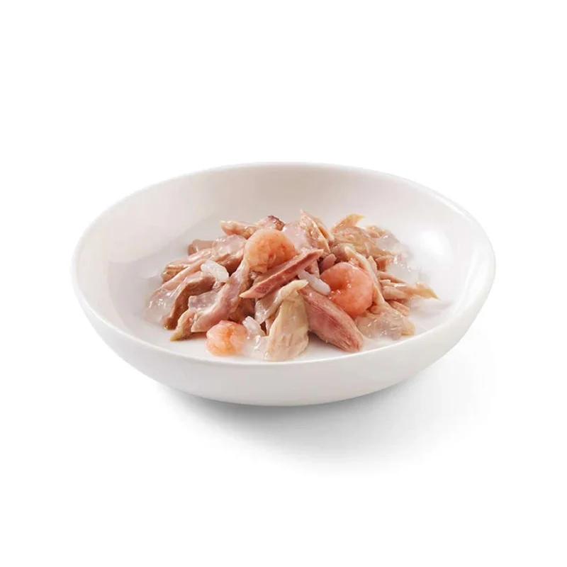 Schesir Tuna With Shrimps In Jelly Canned Wet Cat Food 140G