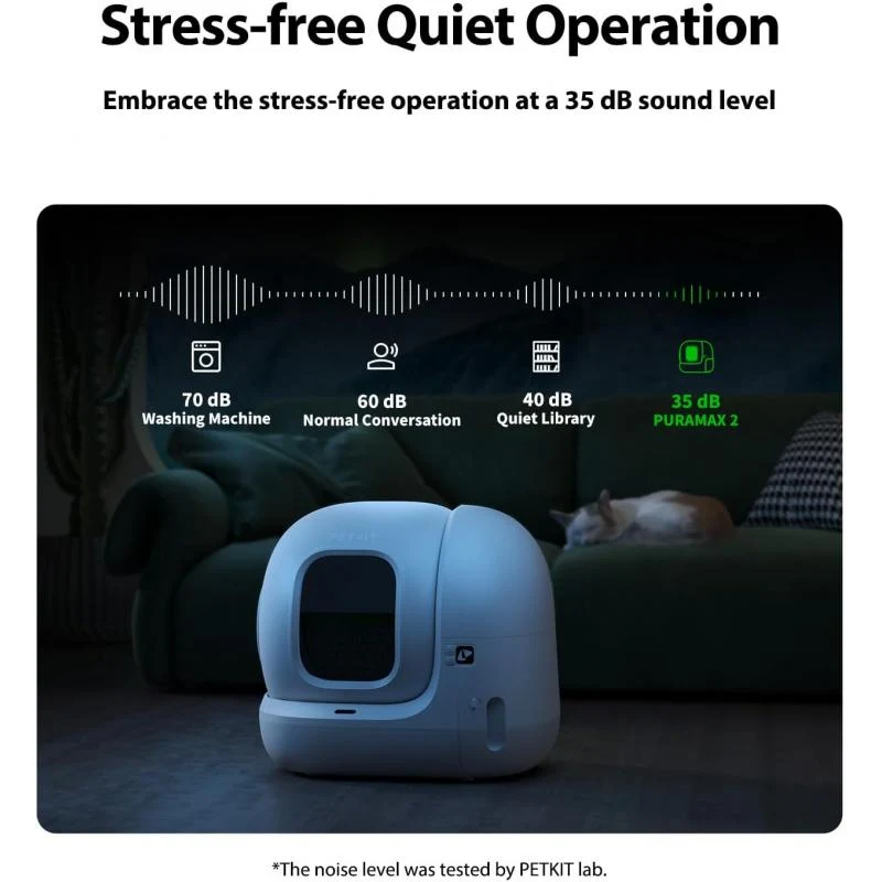 PetKit Pura Max 2.0 Upgraded Automatic Self Cleaning Cat Litter Box