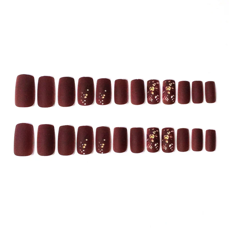 Elegantes Floral-Design Nagelkunst Karnz 1789915059