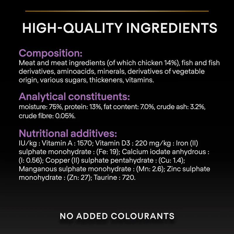 Purina Pro Plan Kitten Healthy Start Chicken Mousse Wet Cat Food 85G