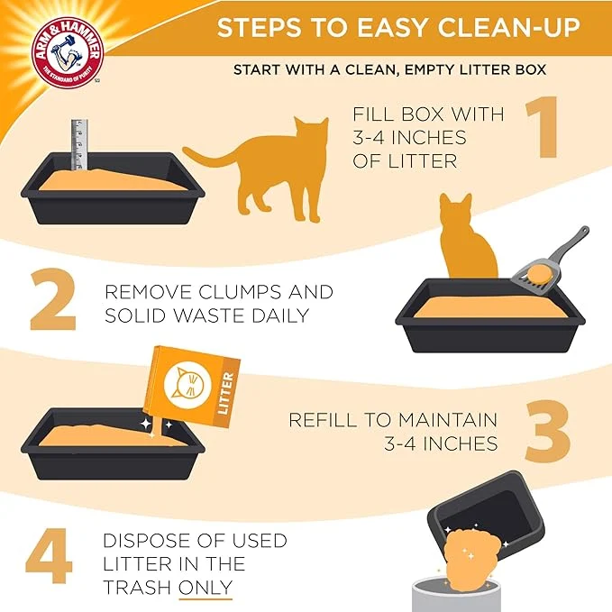 Arm&Hammer Scented Super Scoop Clumping Cat Litter