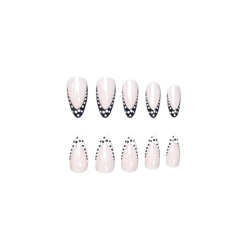 Elegante Künstlerische Stiletto Nagelverstärkungen Karnz