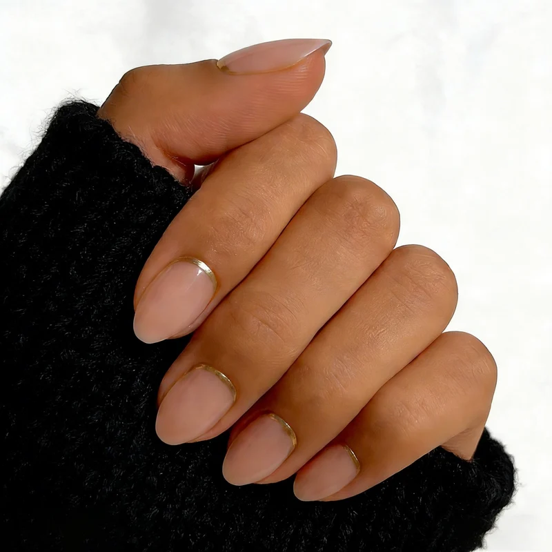 Elegante mandelförmige Nagelvergrößerungen Karnz 1789915511