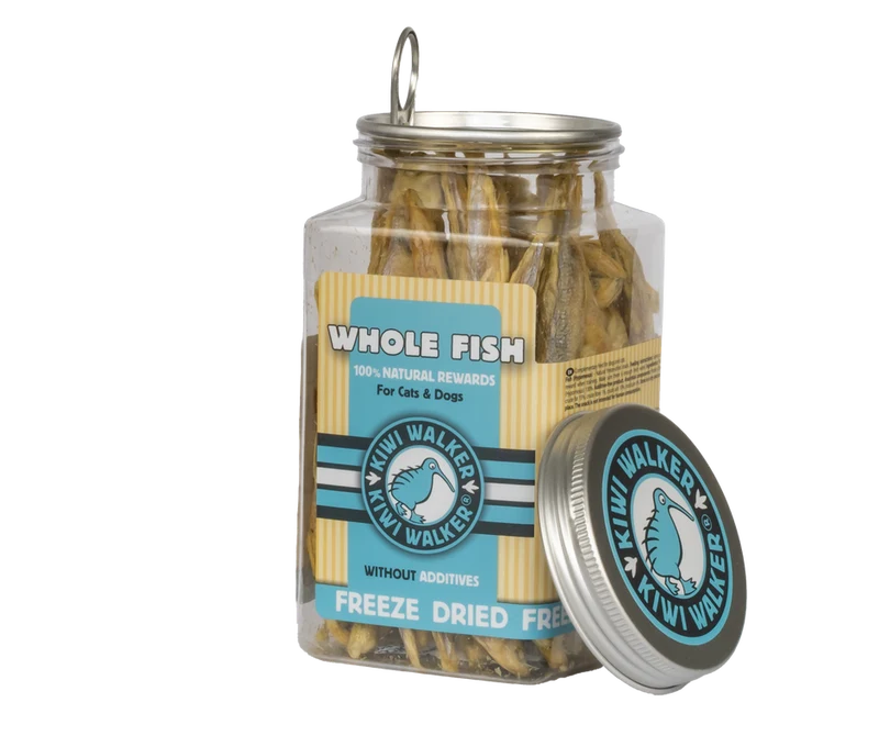 Kiwi Walker Freeze Dried Whole Fish Dog & Cat Treats 70G