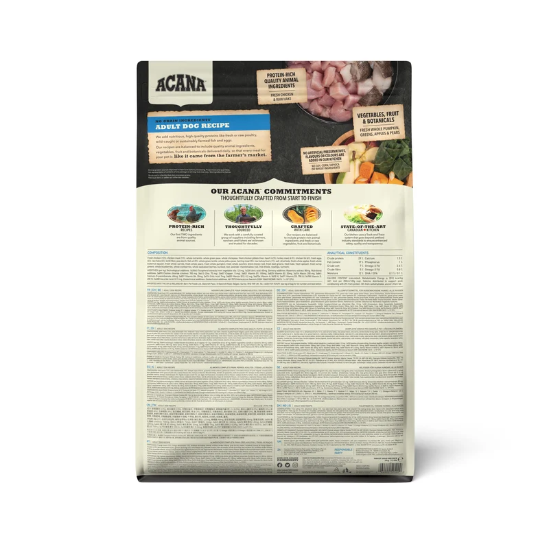 Acana Adult Dog Recipe Grain-Free Dry Dog Food