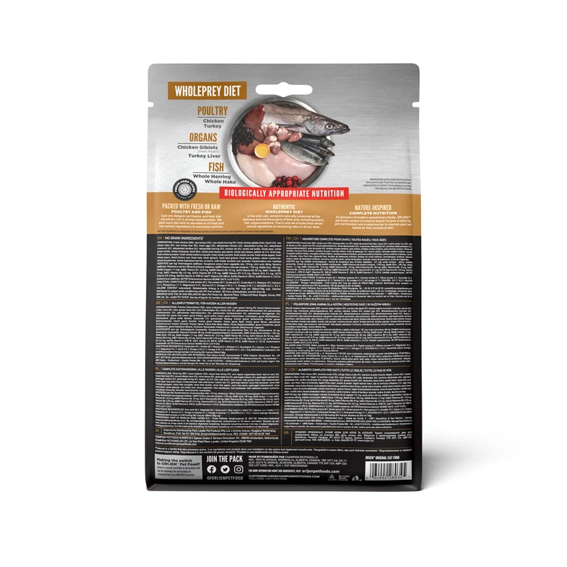 Orijen Original Cat Protein-Rich Dry Food
