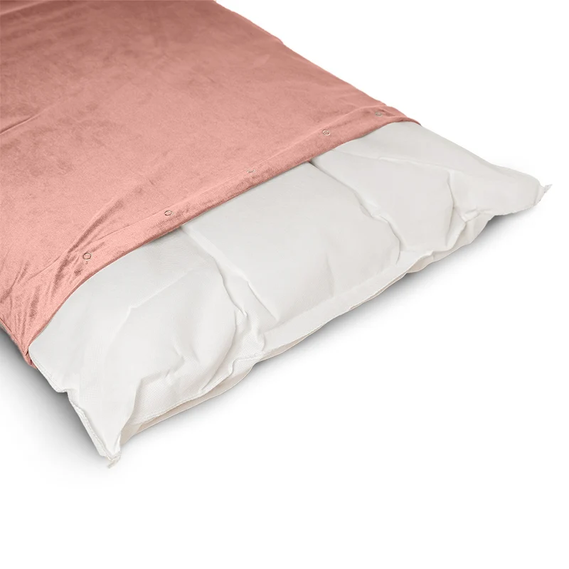 Regalia Velvet Deep Duvet Non-Slip Dog Bed - Rose/Medium