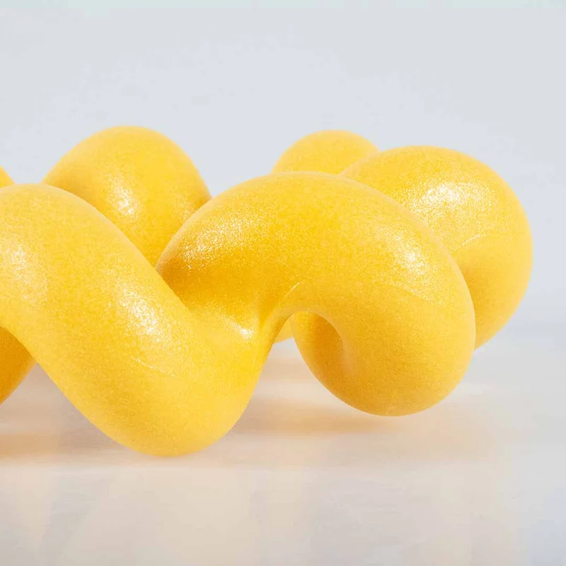 Ebi Coockoo Sunny Flexible TPR Dog Chew & Fetch Toy - Yellow/16.5x4.5cm