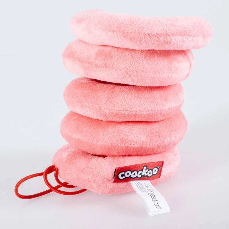 Ebi Coockoo Twister Plush Cat Chase Toy - Pink/36x10x10cm