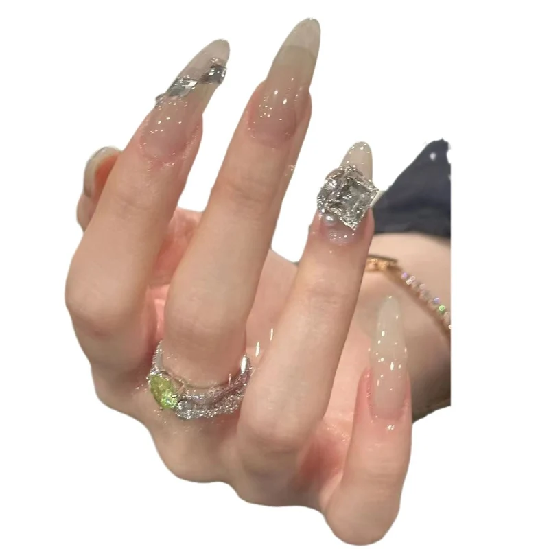 Elegante 3D Dekorative Nagelkunst Verschönerungen Karnz