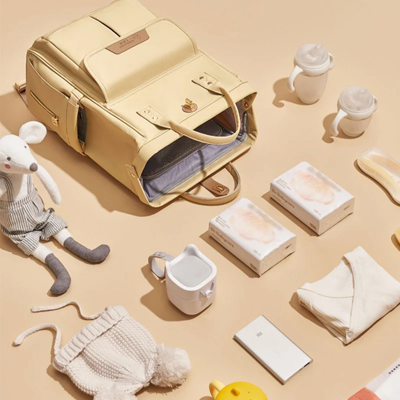 Chic Mehrfach-Taschen Rucksack Karnz