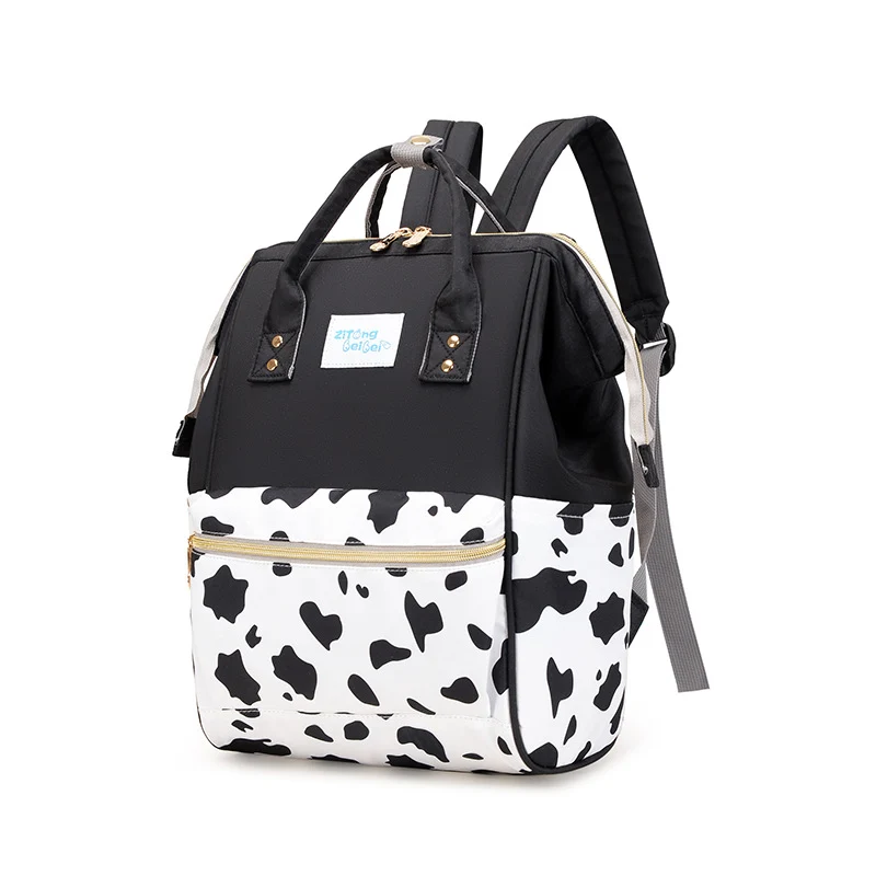 Trendiger Tierdruck Wickelrucksack Karnz